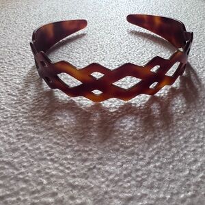 Vintage Bloomingdale's Tortoiseshell Pattern Hairband Circa 1990s NYC